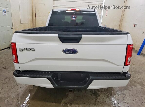 1FTEX1EP7HKC57556 2017 FORD F150 White უკანა ხედი