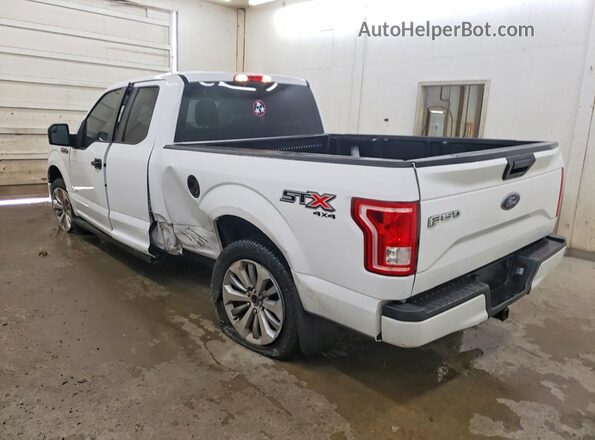 1FTEX1EP7HKC57556 2017 FORD F150 White უკანა მარცხენა