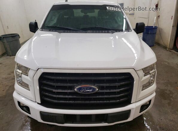 1FTEX1EP7HKC57556 2017 FORD F150 White წინა ხედი