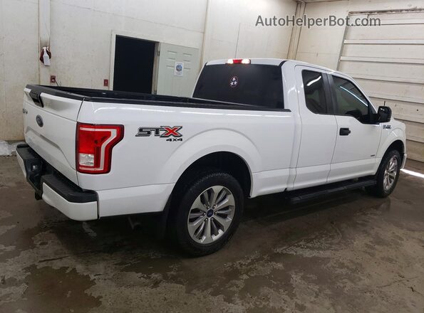 1FTEX1EP7HKC57556 2017 FORD F150 White უკანა მარჯვენა