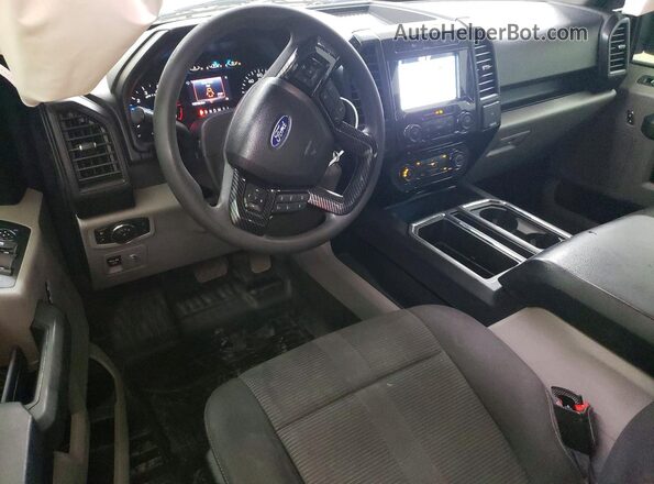 1FTEX1EP7HKC57556 2017 FORD F150 White წინა პანელის ხედი