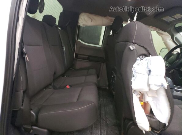 1FTEX1EP7HKC57556 2017 FORD F150 White უკანა სავარძლების ხედი