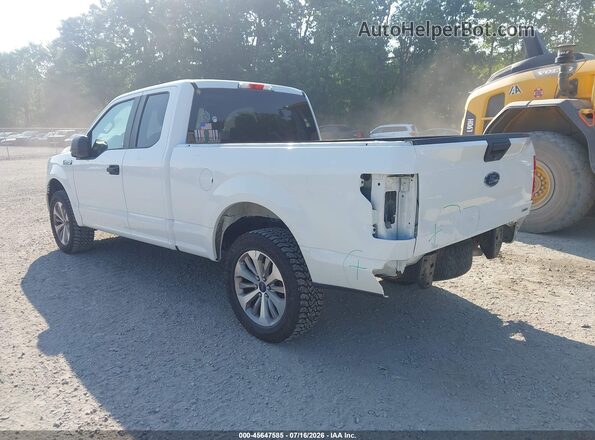 1FTEX1EP7JFC21560 2018 FORD F150 White უკანა მარცხენა