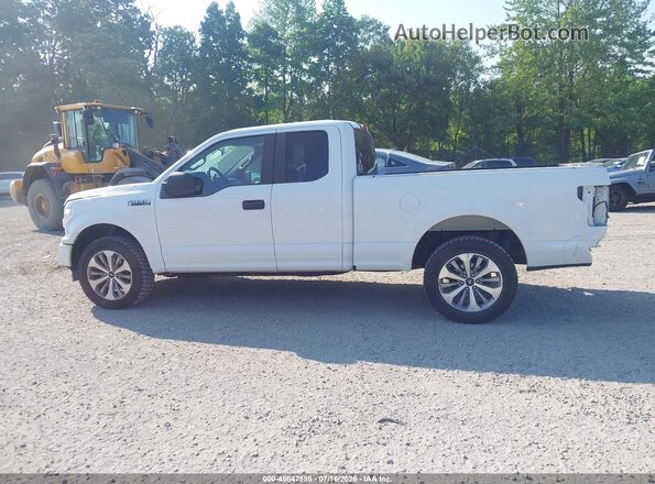 1FTEX1EP7JFC21560 2018 FORD F150 White სალონის 360-გრადუსიანი ხედი