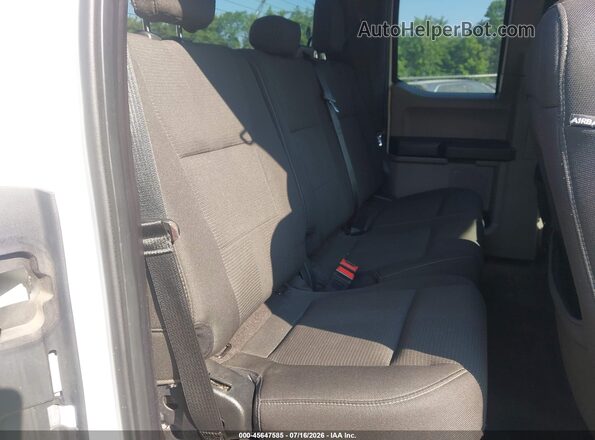 1FTEX1EP7JFC21560 2018 FORD F150 White VIN კოდის სტიკერის ხედი