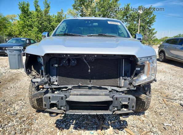1FTEX1EP7KFA30822 2019 FORD F150 Silver Vista frontal