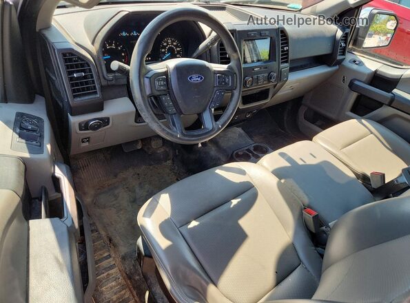 1FTEX1EP7KFA30822 2019 FORD F150 Silver Vista del salpicadero