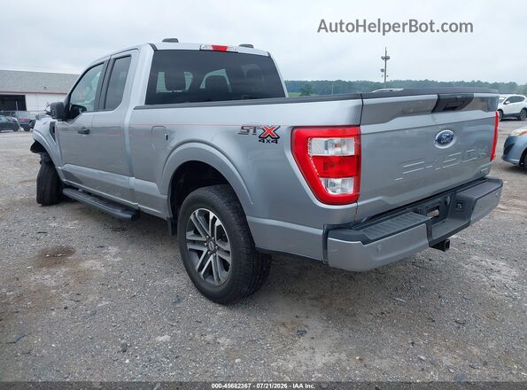 1FTEX1EP7PFA81034 2023 FORD F150 Gray Trasero izquierdo