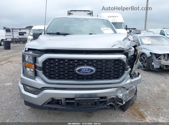 1FTEX1EP7PFA81034 2023 FORD F150 Gray Vista del cuadro de instrumentos