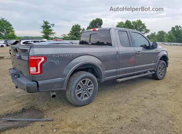 1FTEX1EP8GFC96051 2016 FORD F150 Gray Tył prawy
