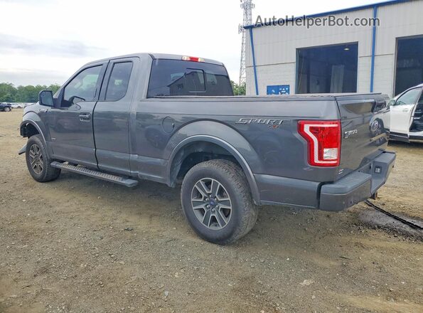 1FTEX1EP8GFC96051 2016 FORD F150 Gray Tył lewy
