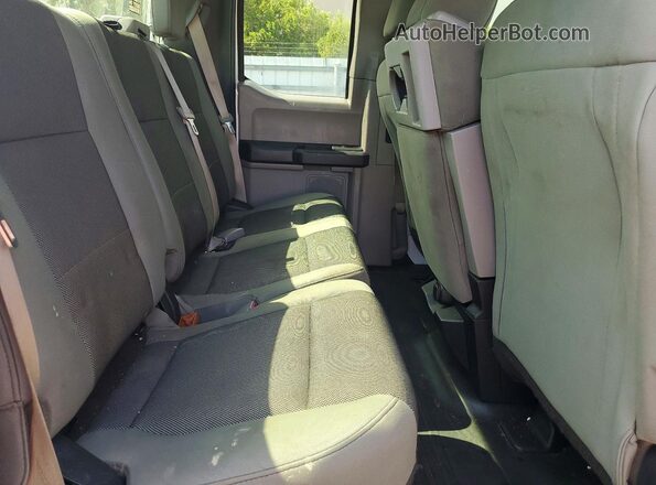 1FTEX1EP8HKC10486 2017 FORD F150 White Вид задніх сидінь
