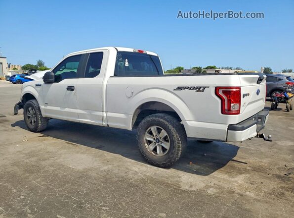1FTEX1EP8HKC10486 2017 FORD F150 White Задня ліва чверть