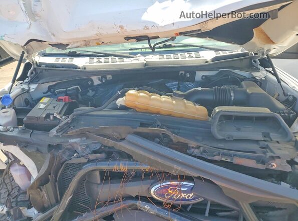 1FTEX1EP8HKC10486 2017 FORD F150 White Вид задньої частини салону