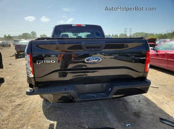 1FTEX1EP8HKD38985 2017 FORD F150 Black Rear view
