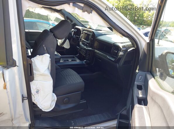 1FTEX1EP8NKD95134 2022 FORD F150 Белый Вид салона спереди