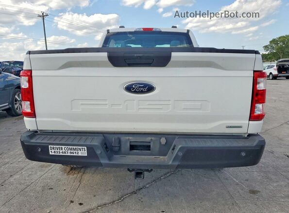 1FTEX1EP8PKF12312 2023 FORD F150 White Հետևի տեսք