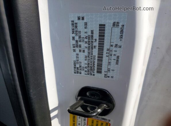 1FTEX1EP8PKF12312 2023 FORD F150 White Շարժիչի բաժամունքի տեսք