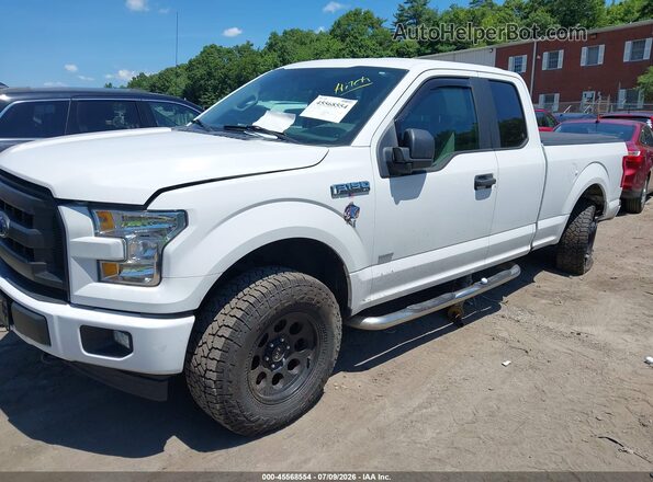 1FTEX1EP9HFA17711 2017 FORD F150 Белый Передняя левая четверть