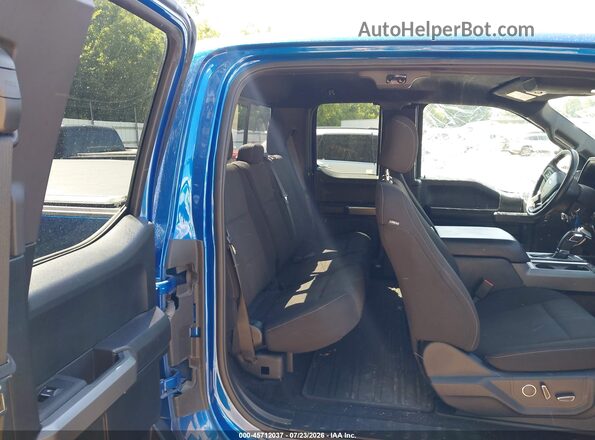 1FTEX1EP9HFA84969 2017 FORD F150 Синий Вид наклейки с VIN-кодом
