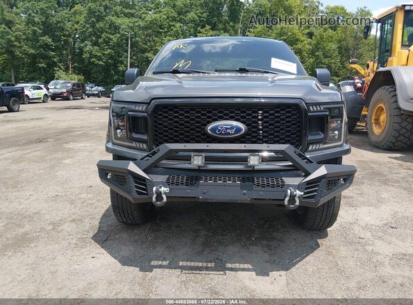 1FTEX1EP9JFD11244 2018 FORD F150 Серый Вид щитка приборов