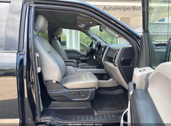 1FTEX1EP9LKE17445 2020 FORD F150 Black Vista interior delantera