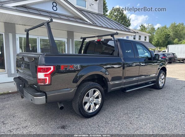1FTEX1EP9LKE17445 2020 FORD F150 Black Trasero derecho