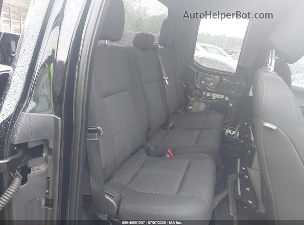 1FTEX1EPXJFB47132 2018 FORD F150 Black Widok naklejki z numerem VIN