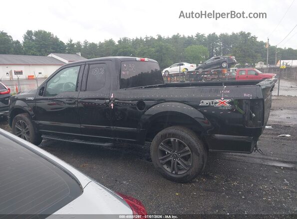 1FTEX1EPXJFB47132 2018 FORD F150 Black 