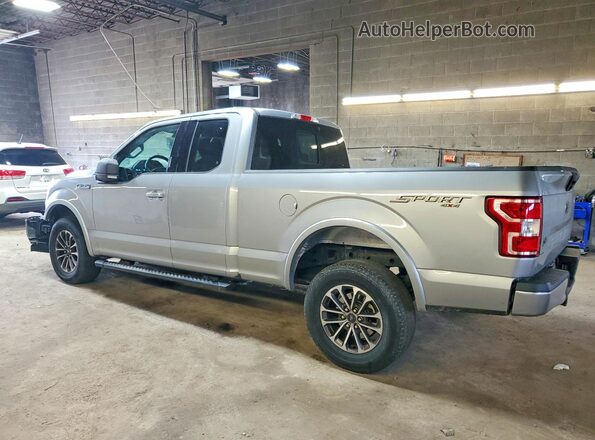 1FTEX1EPXLKF45399 2020 FORD F150 Silver Rear left