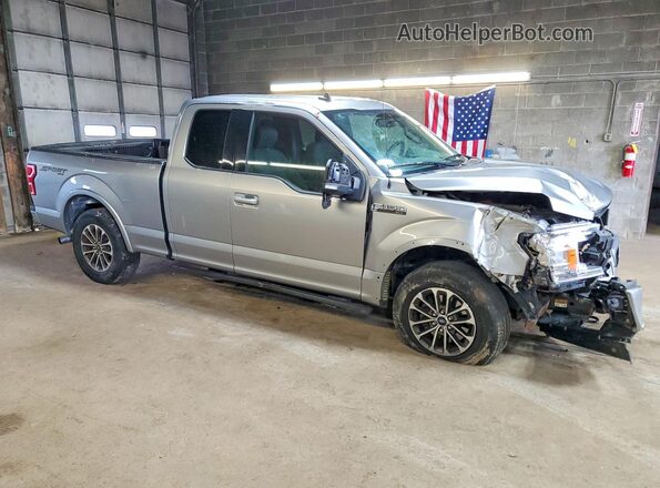1FTEX1EPXLKF45399 2020 FORD F150 Silver Front right