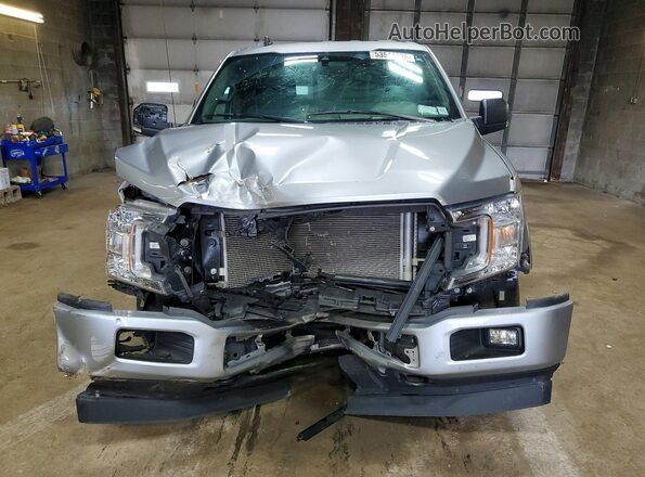 1FTEX1EPXLKF45399 2020 FORD F150 Silver Front view