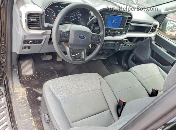 1FTEX1EPXNKF30274 2022 FORD F150 Черный Вид панели приборов