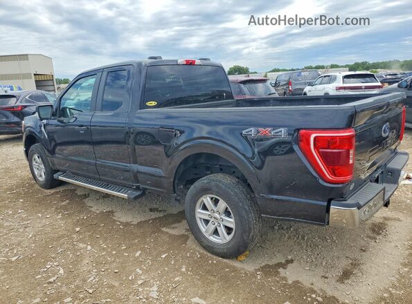 1FTEX1EPXNKF30274 2022 FORD F150 Черный Задняя левая четверть