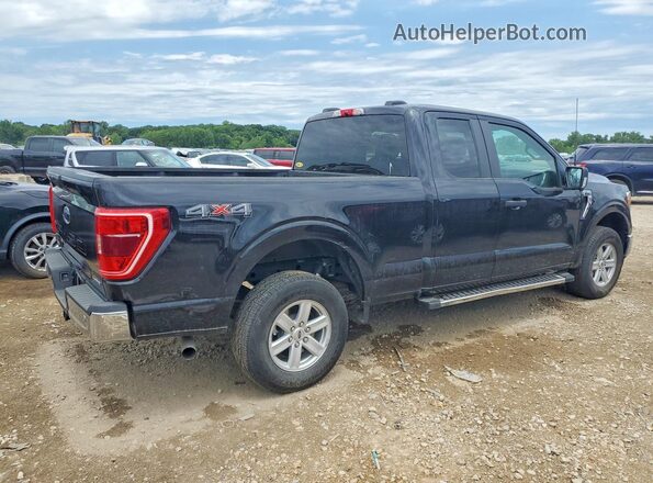 1FTEX1EPXNKF30274 2022 FORD F150 Черный Задняя правая четверть