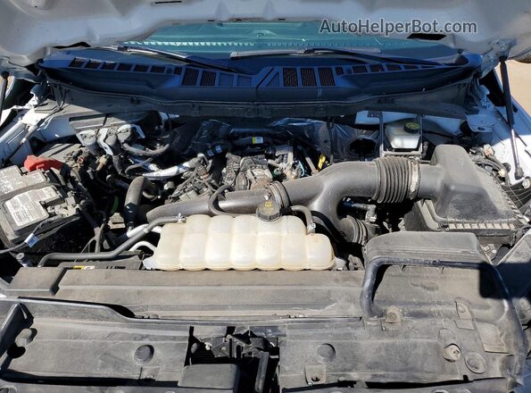 1FTEX1EPXPKF77646 2023 FORD F150 White Rear interior view