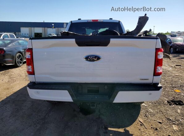 1FTEX1EPXPKF77646 2023 FORD F150 White Rear view