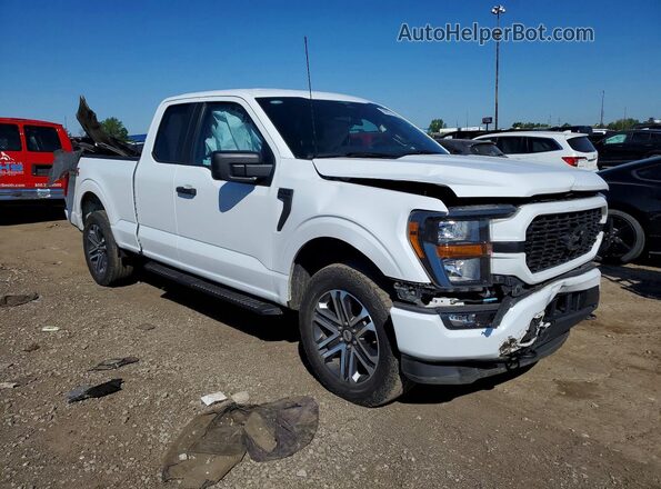 1FTEX1EPXPKF77646 2023 FORD F150 White Front right