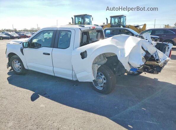 1FTEX1K50SKE22163 2025 FORD F150 White Trasero izquierdo