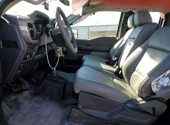 1FTEX1K50SKE22163 2025 FORD F150 White Vista interior delantera