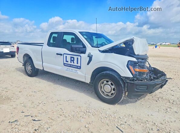 1FTEX1K57RKD00832 2024 FORD F150 White Delantero derecho