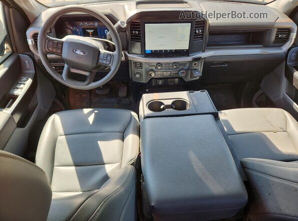 1FTEX1K87SKD54955 2025 FORD F150 White Вид панелі приладів