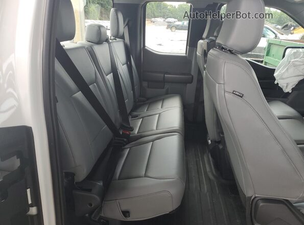 1FTEX1KP7SKE07726 2025 FORD F150 White Вид задніх сидінь