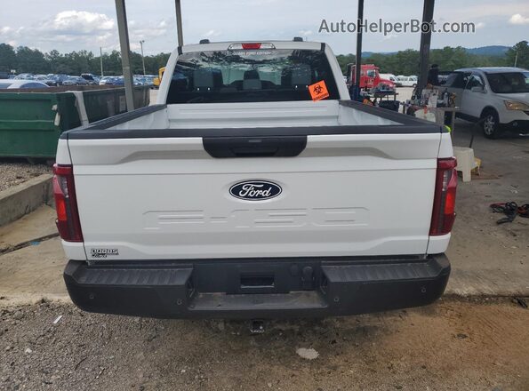 1FTEX1KP7SKE07726 2025 FORD F150 White Вид ззаду