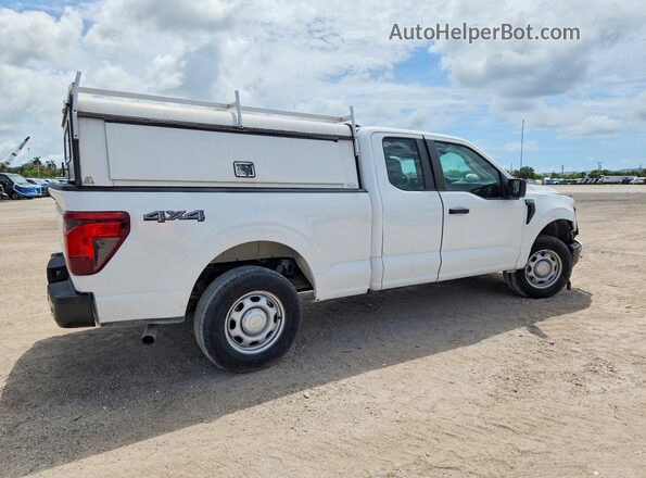 1FTEX1LP1RKE70829 2024 FORD F150 White Rear right