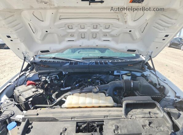 1FTEX1LP1RKE70829 2024 FORD F150 White Rear interior view