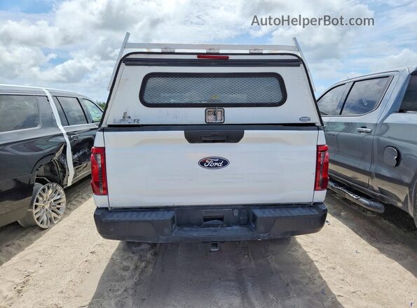 1FTEX1LP1RKE70829 2024 FORD F150 White Rear view