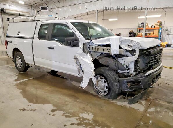 1FTEX1LP5RKE07054 2024 FORD F150 White Առջևի աջ
