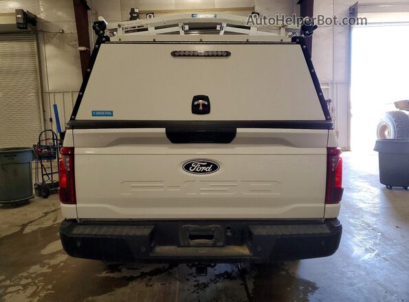 1FTEX1LP5RKE07054 2024 FORD F150 White Հետևի տեսք