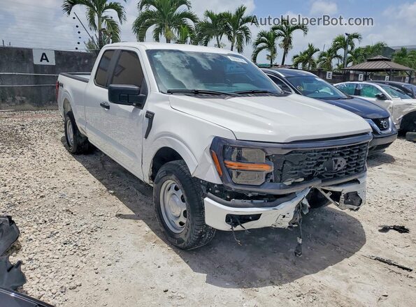 1FTEX2K54SKD89335 2025 FORD F150 White Front right